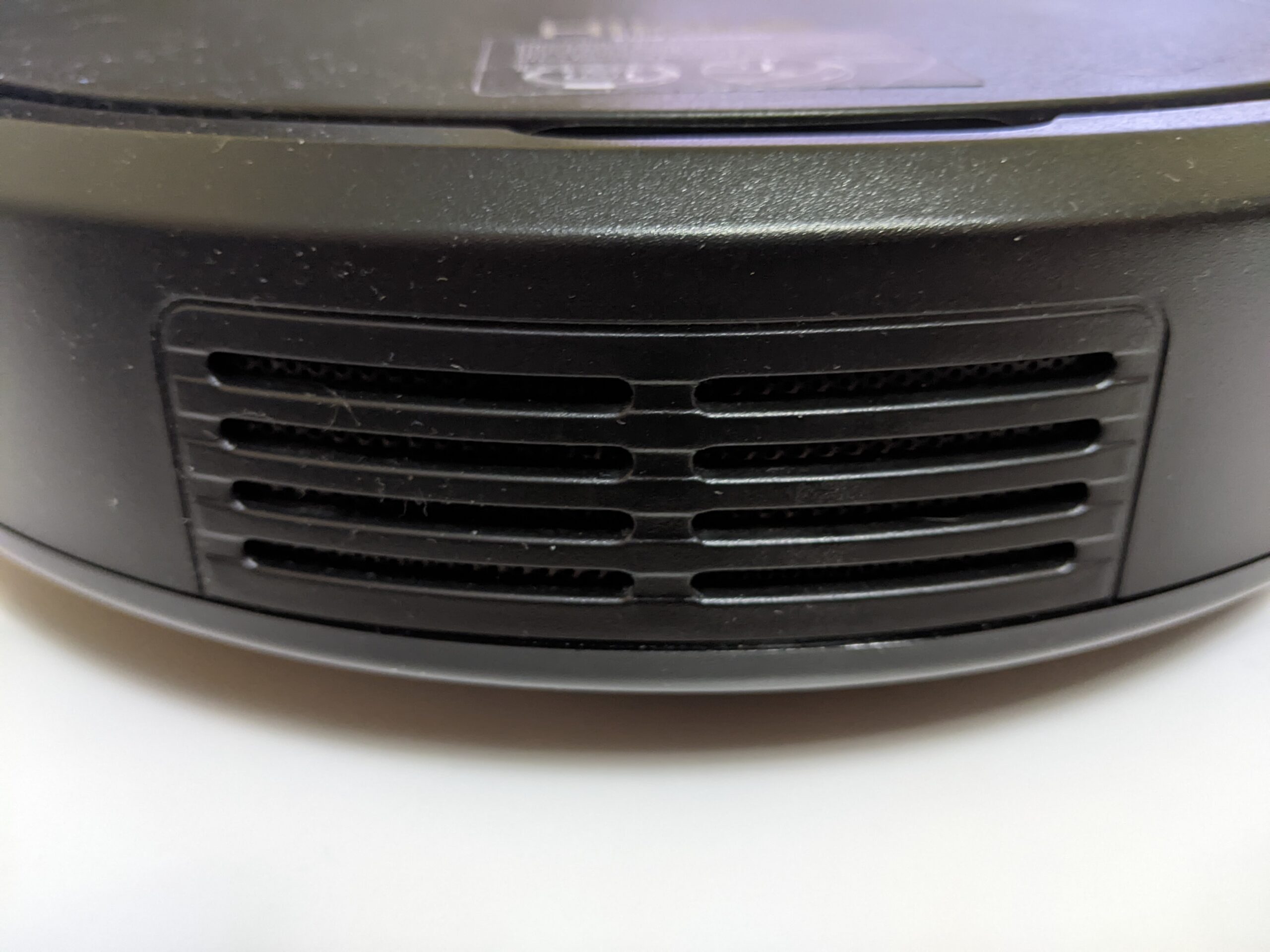 Rear grills where air is expelled
